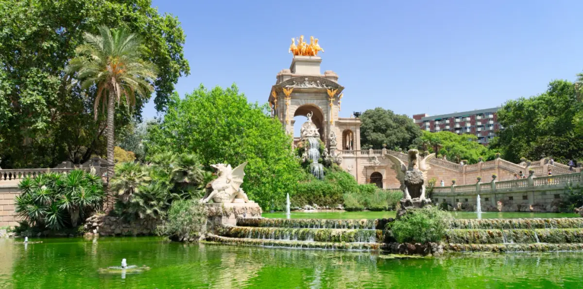 Barcelona Green Space, 18.1 m² per Person or 6.6