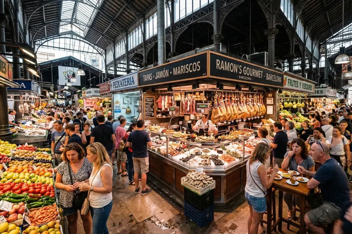 Mercados gastronómicos de Barcelona, guía completa