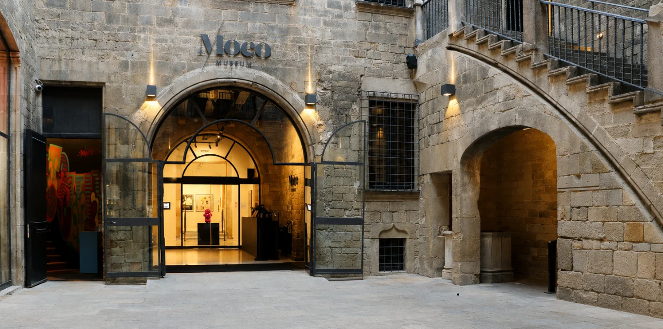 Moco Museum Barcelona, Banksy en un palacio gótico