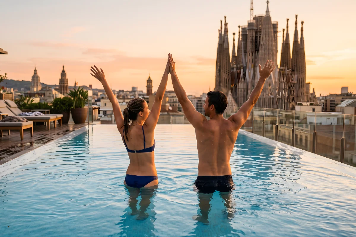 Rooftops con piscina en Barcelona que puedes visitar